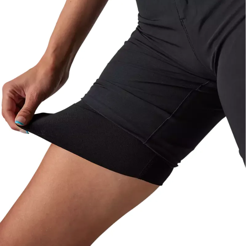 Fox Racing Women's Flexair Ascent Shorts with Liner in Nutmeg Brown-4